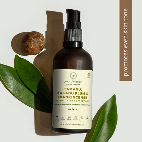 Juicy Chemistry Kakadu Plum & Frankincense Face Wash For Damaged 100ml